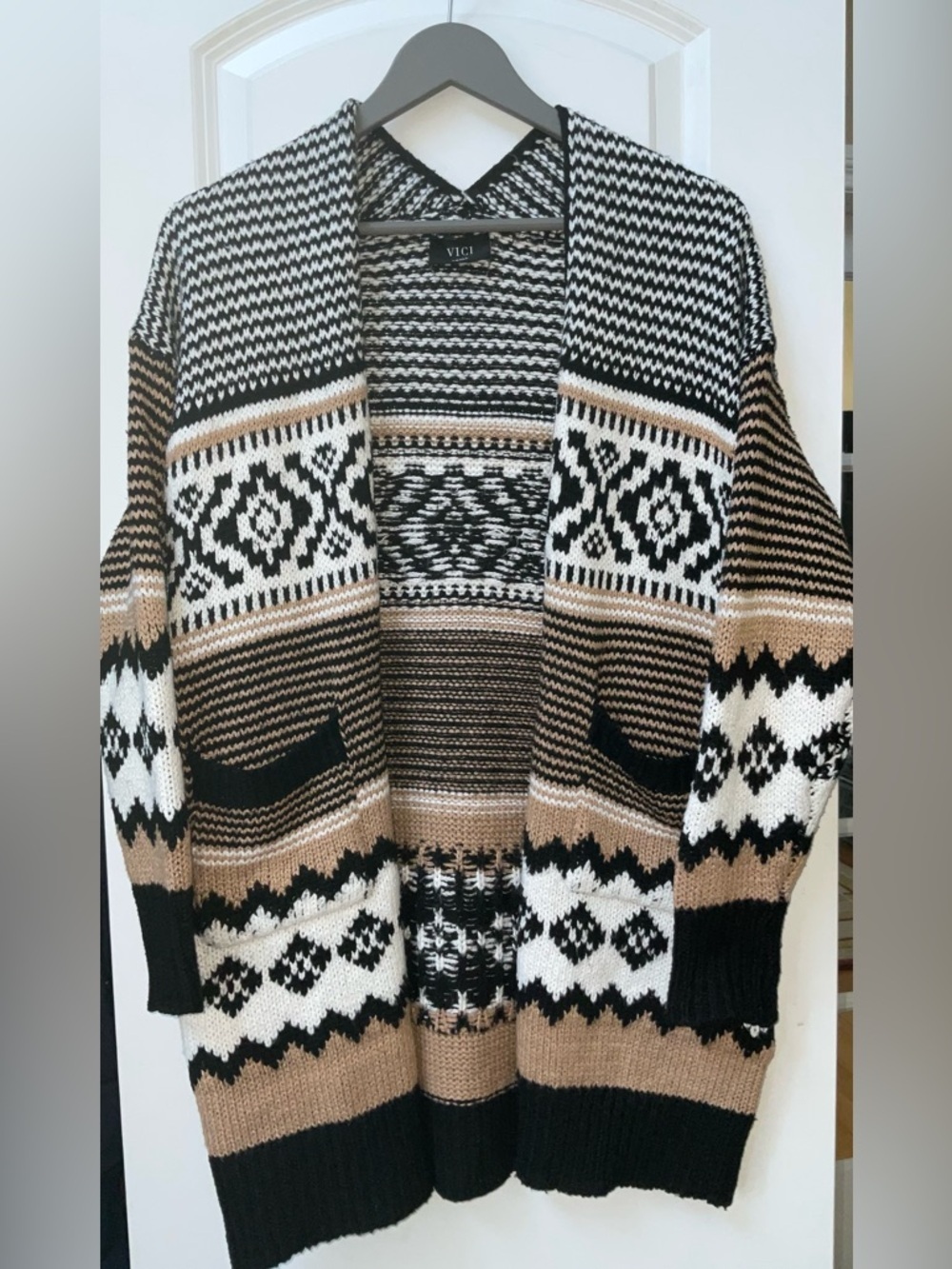 Vici Aztec Pattern Cardigan - Picture 4 of 7